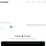 Excelformulabot—智能生成Excel公式-