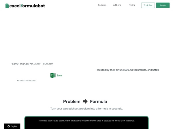 Excelformulabot—智能生成Excel公式