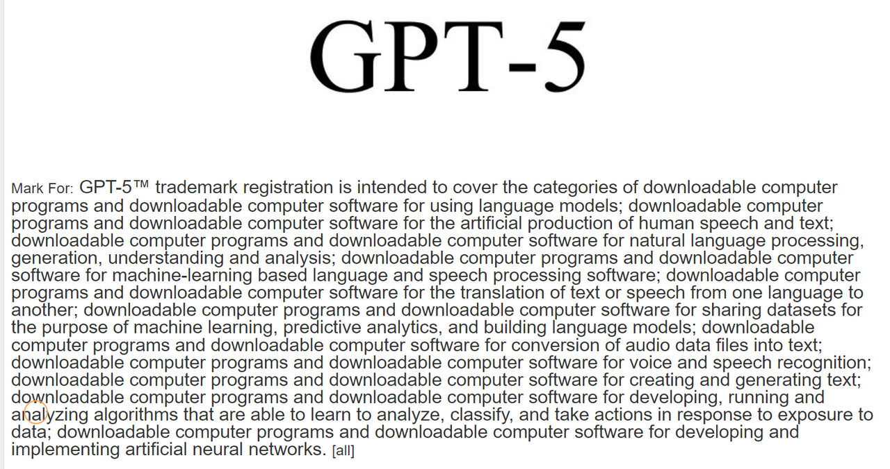 从GPT商标注册内容窥视其未来发力方向