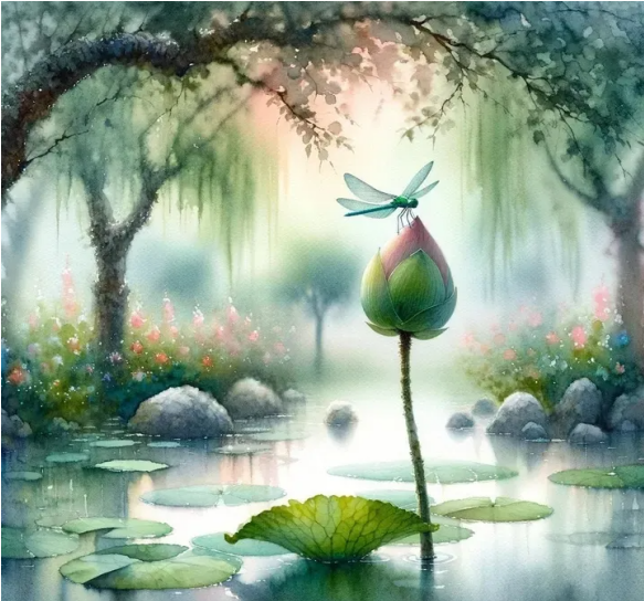 图片[6]-AI与古诗词的跨界合作：AI生成古诗词插图的可能性与实践