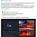 字节跳动Hyper-SD模型开源：一步生成SOTA级图像，引领扩散模型新时代-