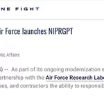 美国空军推出类ChatGPT产品NIPRGPT:革命性聊天机器人技术-