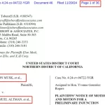 马斯克起诉OpenAI:要求开源产品,36页诉状大公开!-